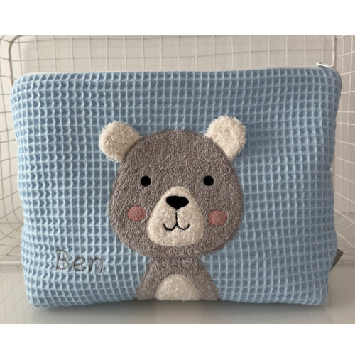 Kulturbeutel/ Windeltasche Bär