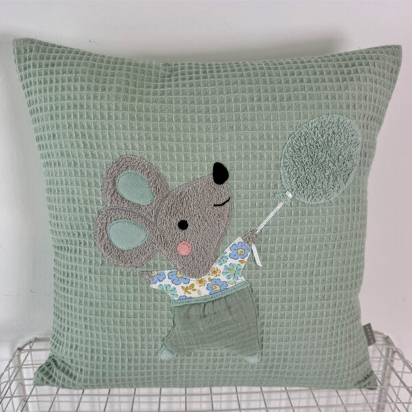 35x35 Kissen Maus