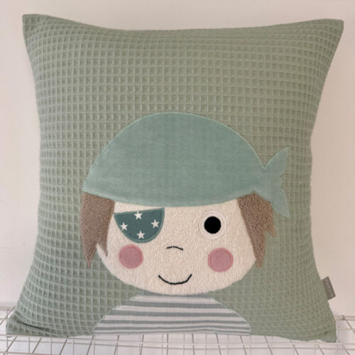 35x35 Kissen Piraten Junge