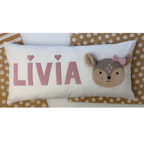 40x80 Kissen Rehkitz