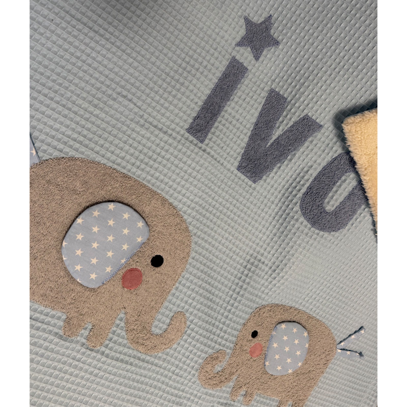 Decke Elefant – Bild 2