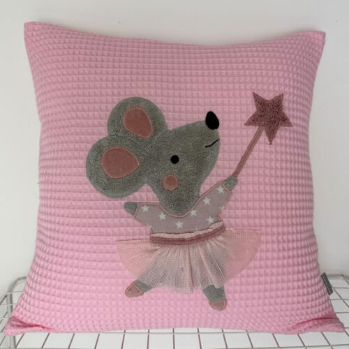 35x35 Kissen Maus