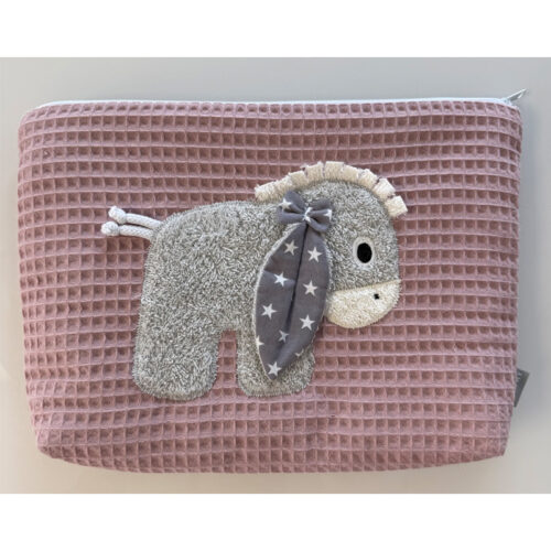 Kulturbeutel/ Windeltasche Esel