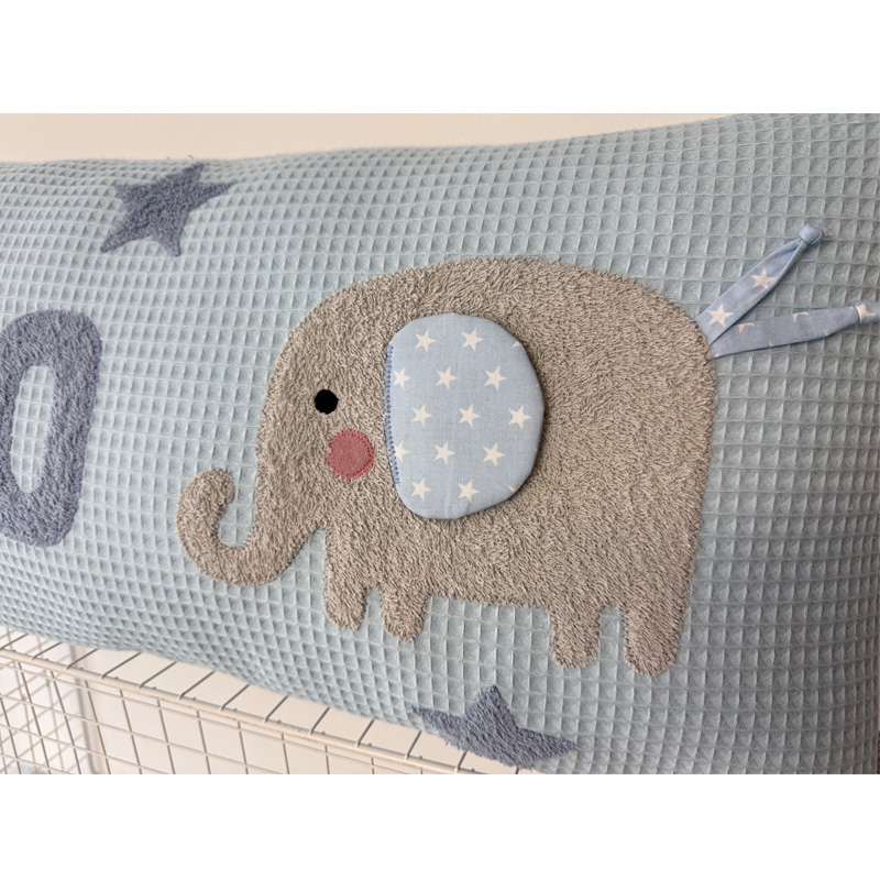 40x80 Kissen Elefant – Bild 2