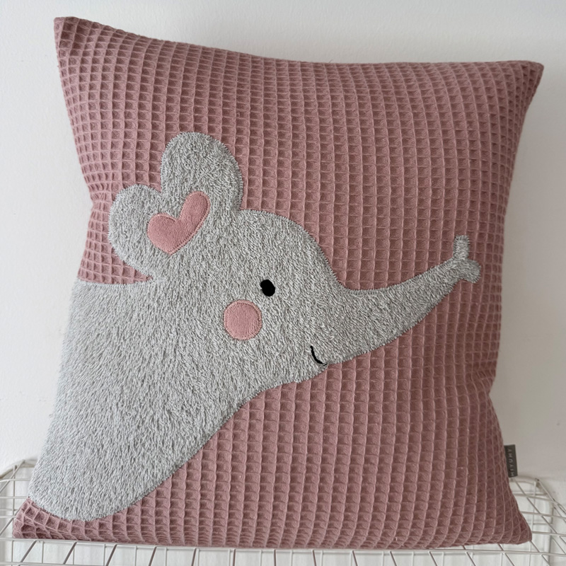 35x35 Kissen Elefant