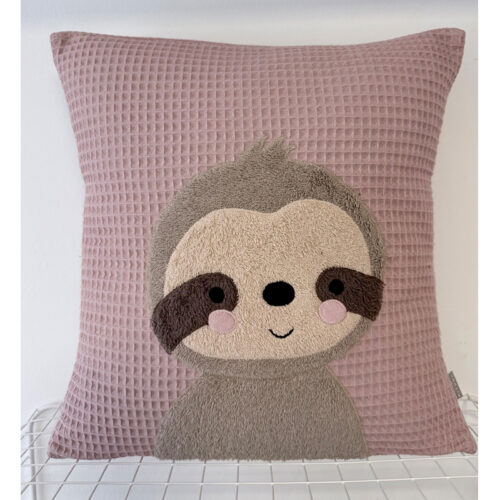 35x35 Kissen Faultier